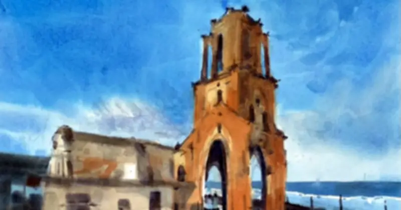 Nhà Thờ Đổ Xương Điền: Phế Tích Điêu Tàn Giữa Biển Khơi Và Ký Ức Làng Chài