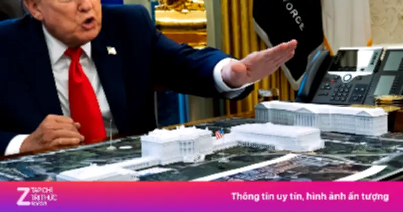 Nhà Trắng Xây Hầm Ngầm Tránh Bom, Chống Vũ Khí Sinh Học: Dự Án 400 Triệu USD Bị Tạm Dừng