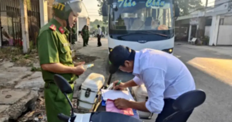 Nhà xe Duy Quý - Thảo Châu bị phát hiện sai phạm 'xe dù, bến cóc'