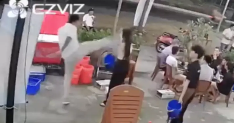 Nha Trang: Xác minh clip người đàn ông hành hung nữ quản lý quán nhậu