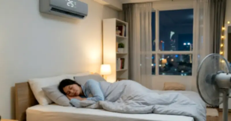 Nhiệt độ lý tưởng cho giấc ngủ: Chuyên gia khuyến nghị 25-27°C để bảo vệ sức khỏe