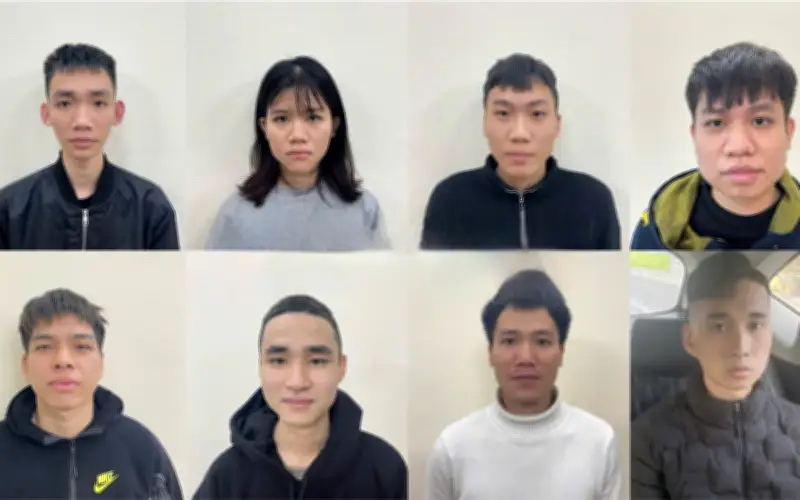 Nhóm đối tượng sang Campuchia làm rửa tiền bị khởi tố khi vừa về nước