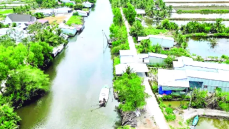 Nỗi khát nước ngọt bên bờ kênh Xáng Cùng: Một bờ có nước, một bờ trông chờ