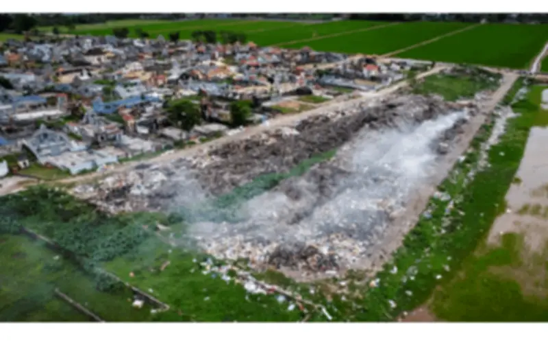 Ninh Bình: Khối rác độc hại tra tấn người dân xã Văn Thắng suốt 20 năm qua