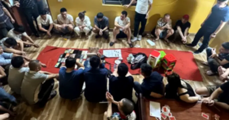 Ninh Bình triệt phá sòng bạc xóc đĩa, thu giữ hơn 485 triệu đồng