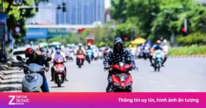 Nắng nóng gay gắt bao trùm Bắc Bộ, nhiệt độ có nơi vượt 40 độ C