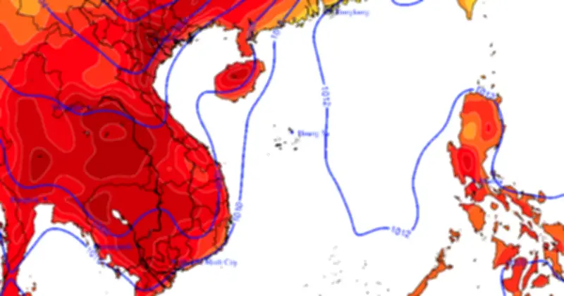 Nắng nóng kỷ lục 41,9°C tại Nghệ An, 11 tỉnh vượt 40°C do áp thấp nóng Ấn - Miến