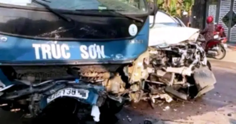 Đà Nẵng: Tai nạn giao thông nghiêm trọng trên đường liên xã, một người tử vong