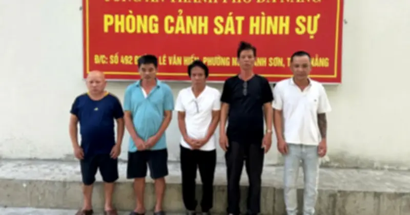 Đà Nẵng triệt phá đường dây ghi số đề quy mô lớn, tạm giữ 5 nghi phạm