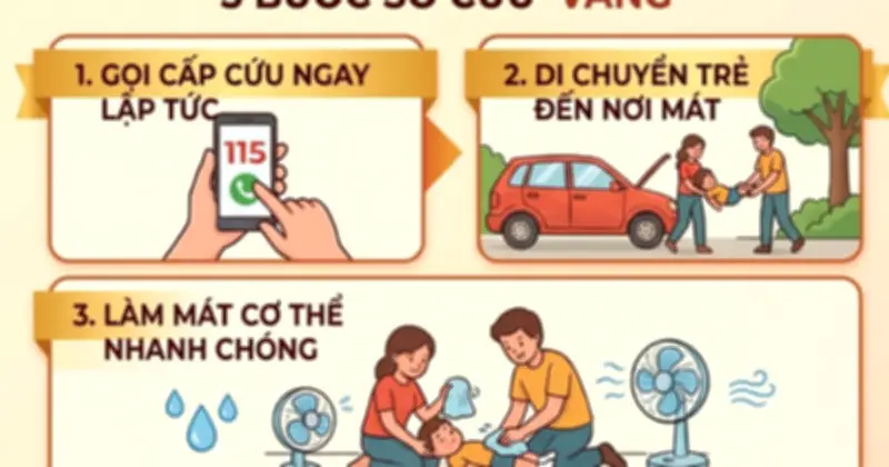 Não trẻ dễ tổnương vì nhiệt: Bác sĩ cảnh báo nguy cơ khi bỏ quên trong ô tô