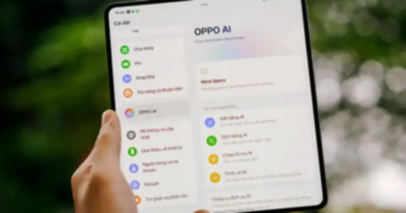 OPPO Find N6: Trợ thủ AI đắc lực nâng tầm hiệu suất công việc cho doanh nhân