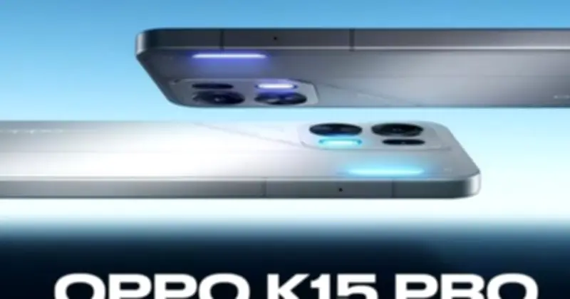 OPPO K15 Pro: Điện thoại chơi game tầm trung tích hợp quạt tản nhiệt chủ động trong thiết kế mỏng nhẹ