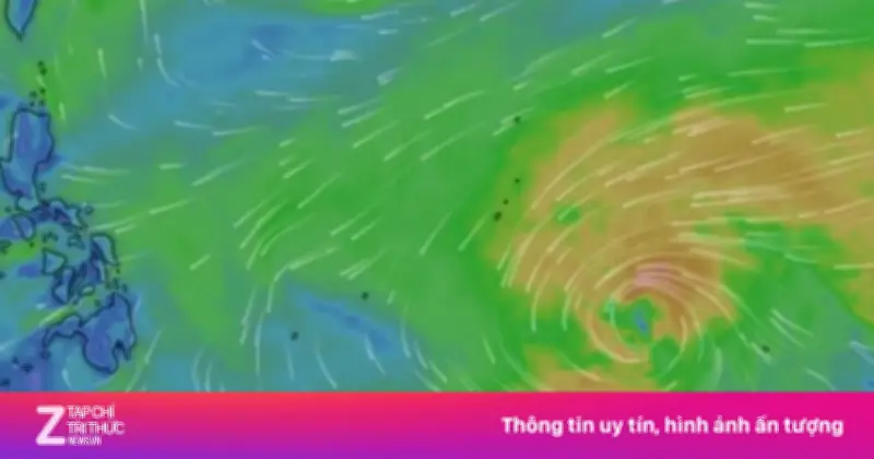 Áp thấp nhiệt đới ngoài khơi Philippines có thể mạnh lên thành bão, ít khả năng vào Biển Đông