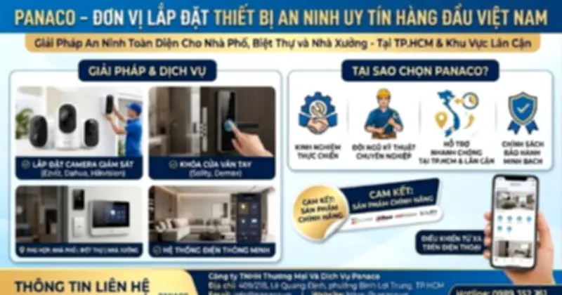 PANACO Đồng Hành Cùng Ông Lớn An Ninh, Cam Kết Sản Phẩm Chính Hãng Cho Khí Hậu Việt