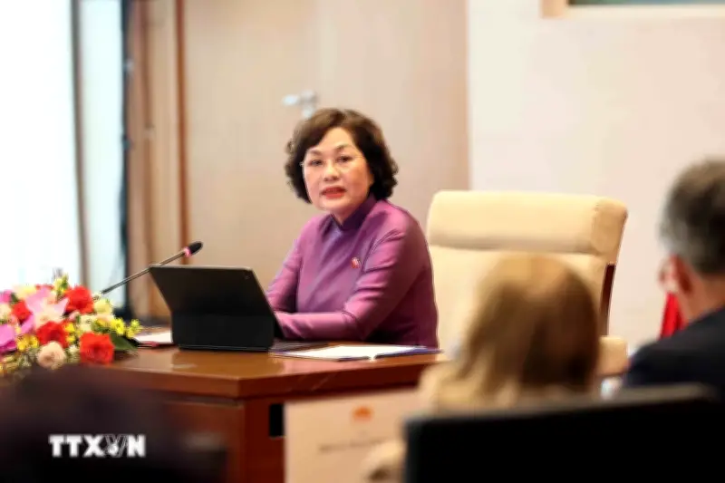 Phó Chủ tịch Quốc hội Nguyễn Thị Hồng tiếp đoàn Hội đồng Kinh doanh Hoa Kỳ - ASEAN