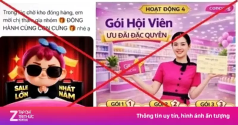 Phụ nữ Hà Nội mất gần 1 tỷ đồng vì lừa đảo qua nhóm 'Đồng hành cùng Con Cưng' giả mạo
