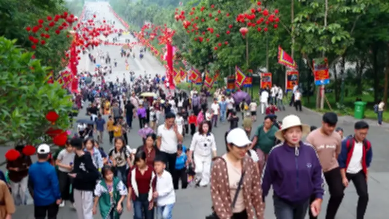 Phú Thọ đón hơn 6 triệu lượt khách dịp Giỗ Tổ Hùng Vương