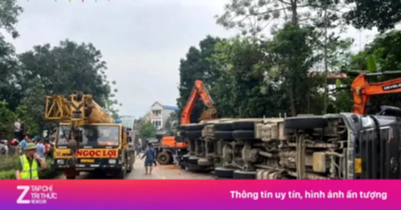 Phú Thọ: Tạm giam tài xế đầu kéo gây tai nạn nghiêm trọng khiến 2 người tử vong