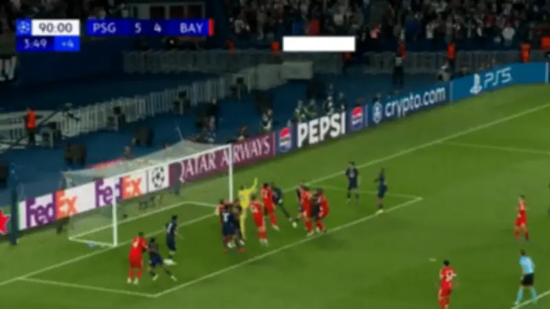 Pha cứu thua trên vạch vôi phút 90+4 giúp PSG thắng kịch tính Bayern 5-4