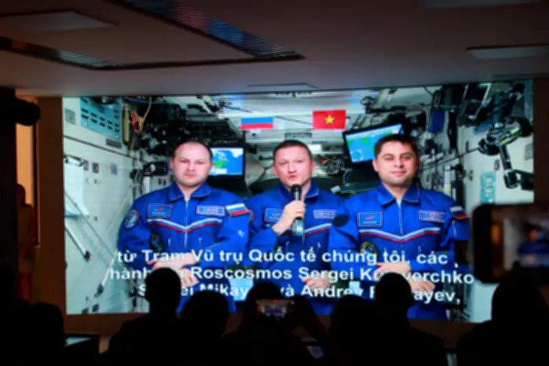Phi hành gia Nga từ Trạm ISS gửi lời chào Việt Nam nhân dịp đặc biệt