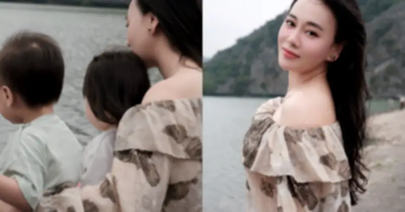 Phương Oanh kín tiếng sau biến cố của chồng, tập trung chăm sóc con và đam mê nấu nướng