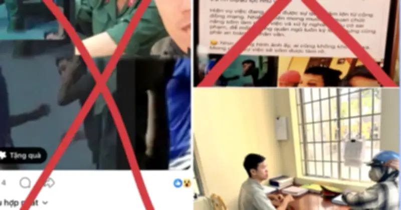 Phạt 7,5 triệu đồng người đăng tin giả về tân binh bị đánh trên mạng xã hội