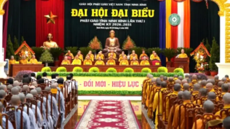 Phật giáo Ninh Bình đẩy mạnh hoạt động xã hội và công nghệ trong nhiệm kỳ mới