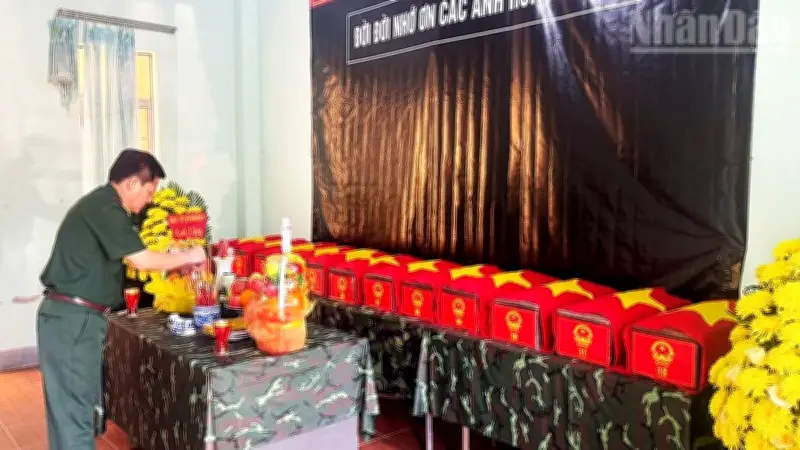 Phát hiện 12 hài cốt liệt sĩ tại làng Doch1: Kết quả từ sự chung sức quân dân