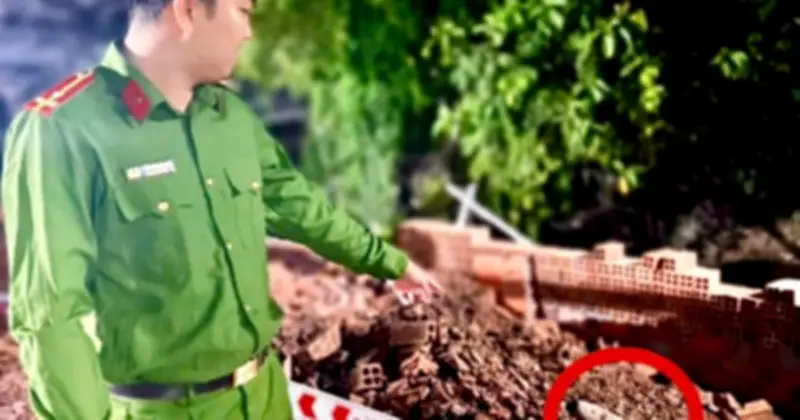 Phát hiện đầu đạn pháo 105 ly còn sót sau chiến tranh tại An Giang