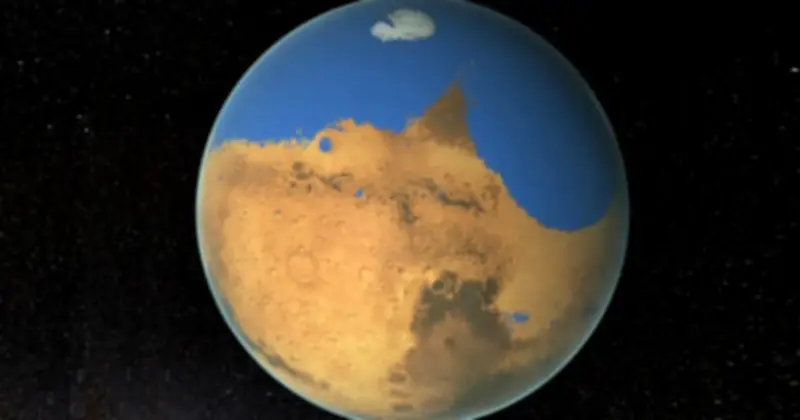 Phát hiện 'vành đai bồn tắm' trên Sao Hỏa: Bằng chứng về đại dương cổ đại