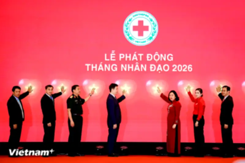Phát động Tháng Nhân đạo 2026: 80 năm hành trình nhân ái vì cộng đồng