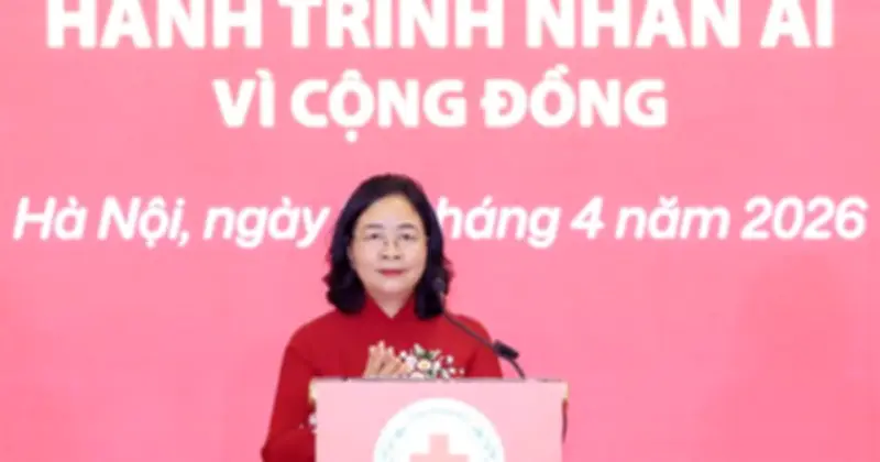 Phát động Tháng nhân đạo 2026: Lan tỏa tinh thần nhân ái và đoàn kết