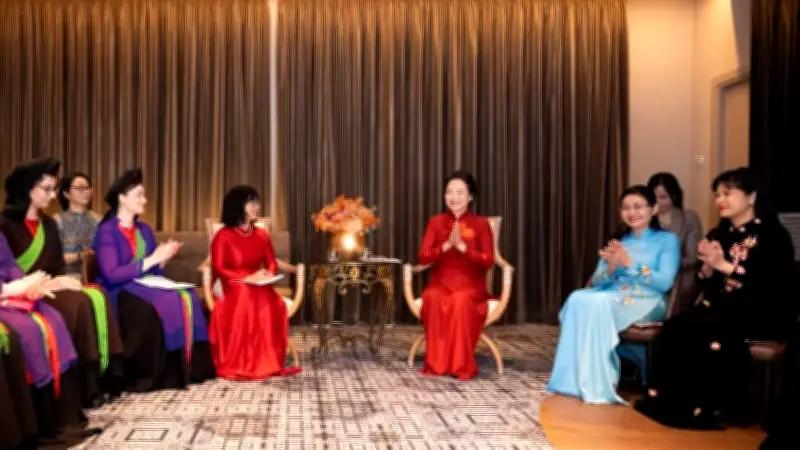 Phu Nhân Chủ Tịch Quốc Hội Gặp Gỡ Hiệp Hội Kết Nối Văn Hóa Việt - Italia