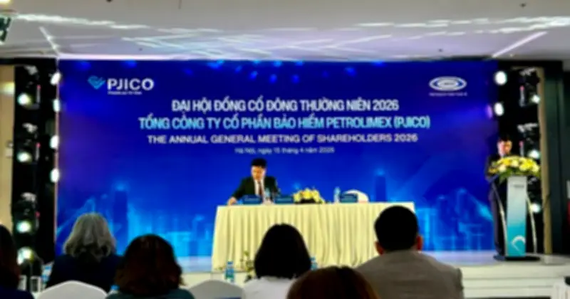 PJICO Đặt Mục Tiêu Lợi Nhuận Trước Thuế 324,5 Tỷ Đồng Và Cổ Tức 12% Năm 2026