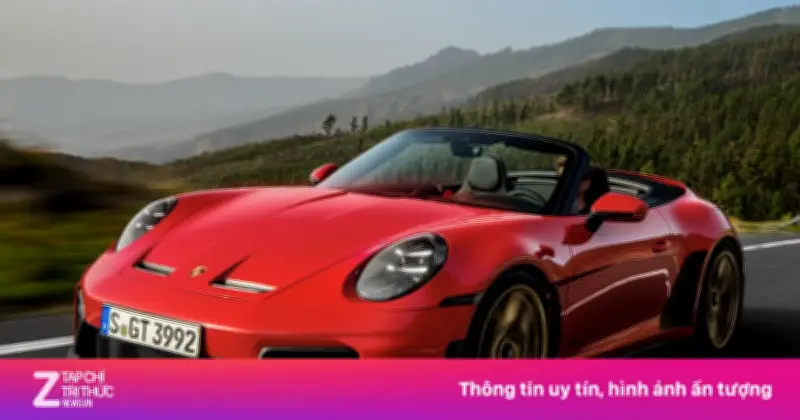 Porsche 911 GT3 S/C Mui Trần Đầu Tiên Ra Mắt Tại Việt Nam Với Giá 22,88 Tỷ Đồng