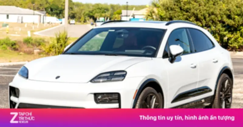 Porsche Macan Turbo Electric 2025 Mất Giá Hơn 33.000 USD Sau Một Năm Sử Dụng