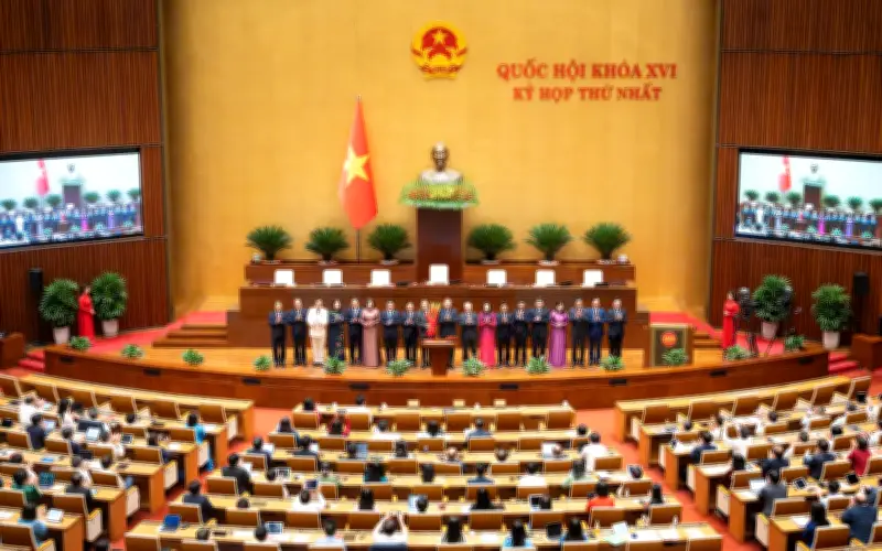 Quốc Hội Bầu Các Chức Danh Chủ Chốt Khóa XVI Với Tỷ Lệ Ủng Hộ Cao