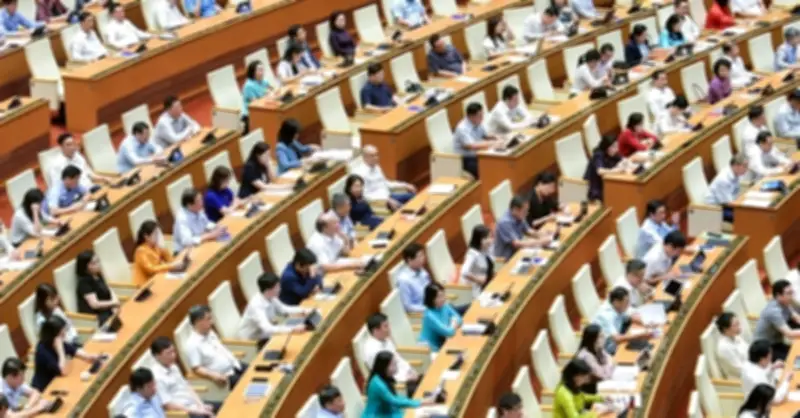 Quốc hội họp trù bị, các đoàn đại biểu bầu trưởng đoàn, phó trưởng đoàn