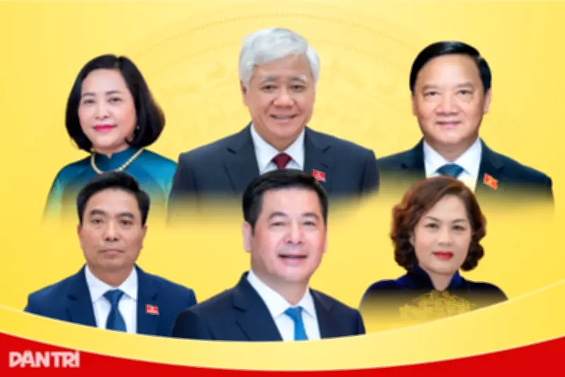 Quốc hội khóa mới có 6 Phó Chủ tịch, trong đó 2 thành viên là nữ giới