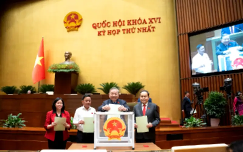 Quốc hội khóa XVI bầu 6 Phó Chủ tịch với tỷ lệ ủng hộ tuyệt đối