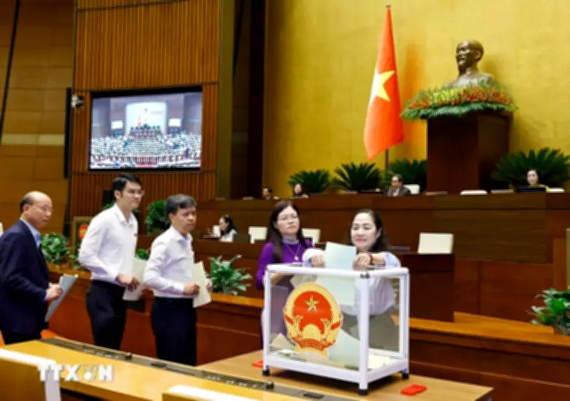 Quốc Hội Thông Qua Nghị Quyết Quan Trọng Về Công Tác Nhân Sự Cấp Cao