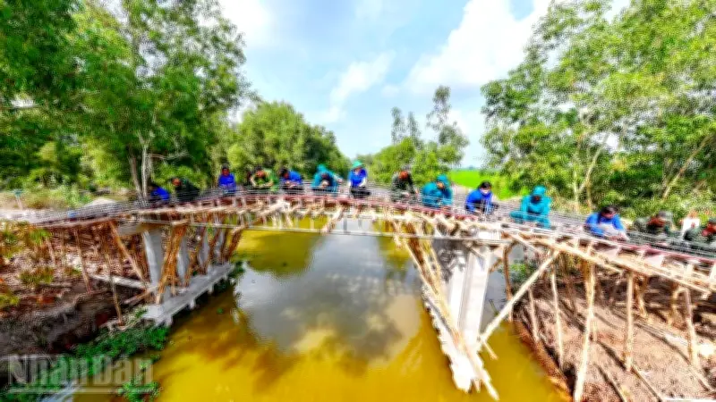 Quân Dân An Giang Cùng Nhau Xây Nhà, Dựng Cầu Đón Tết Chôl Chnăm Thmây 2026