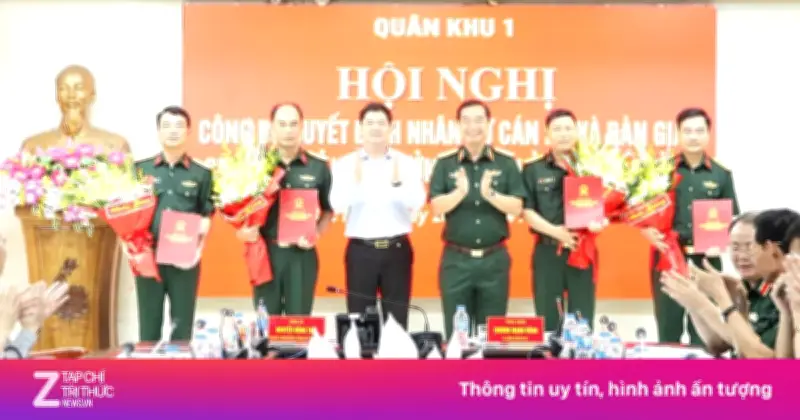 Quân Khu 1 Công Bố Quyết Định Nhân Sự Cấp Cao Tại Bộ Chỉ Huy Quân Sự Tỉnh Bắc Ninh
