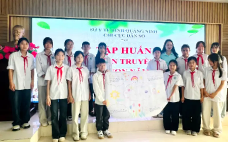 Quảng Ninh đào tạo tuyên truyền viên măng non, thúc đẩy quyền trẻ em