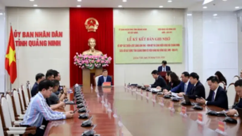 Quảng Ninh và Hoa Kỳ ký kết hợp tác chiến lược phát triển cảng Con Ong-Hòn Nét