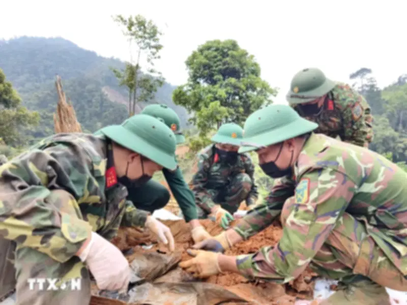 Quảng Trị Phát Hiện Nhiều Hài Cốt Liệt Sĩ Cùng Các Kỷ Vật Thiêng Liêng