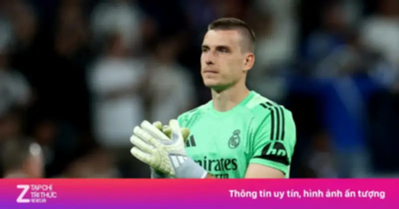 Real Madrid có thể chia tay thủ môn Andriy Lunin, tương lai bất định tại Bernabeu