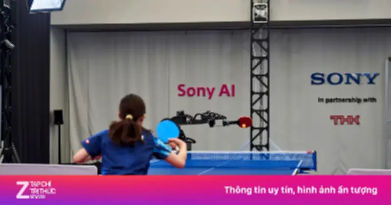 Robot bóng bàn Ace của Sony đánh bại vận động viên chuyên nghiệp