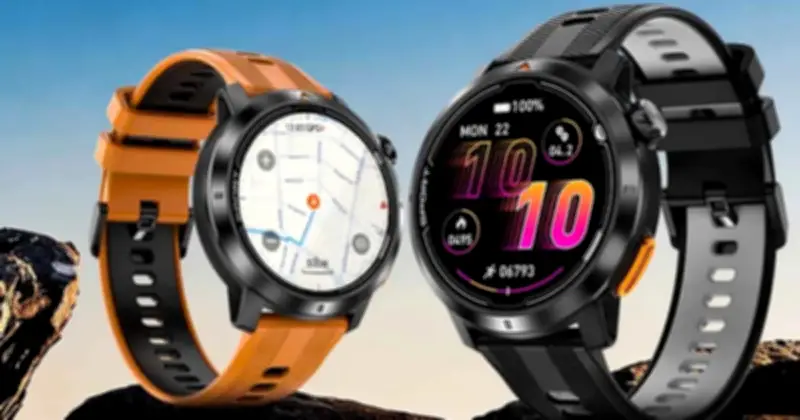 Rollme G9: Smartwatch giá rẻ màn AMOLED 1000 nits, bản đồ offline cạnh tranh Amazfit, Xiaomi