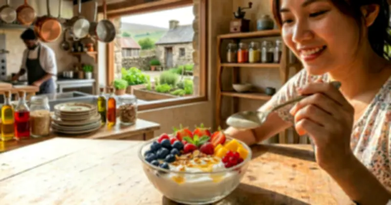 Sữa Chua Kết Hợp Trái Cây Tươi: Món Ăn Lý Tưởng Giải Nhiệt Ngày Hè